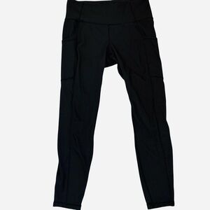 Lukka Luk Womens Ribbed Pocket Leggings Size Medium